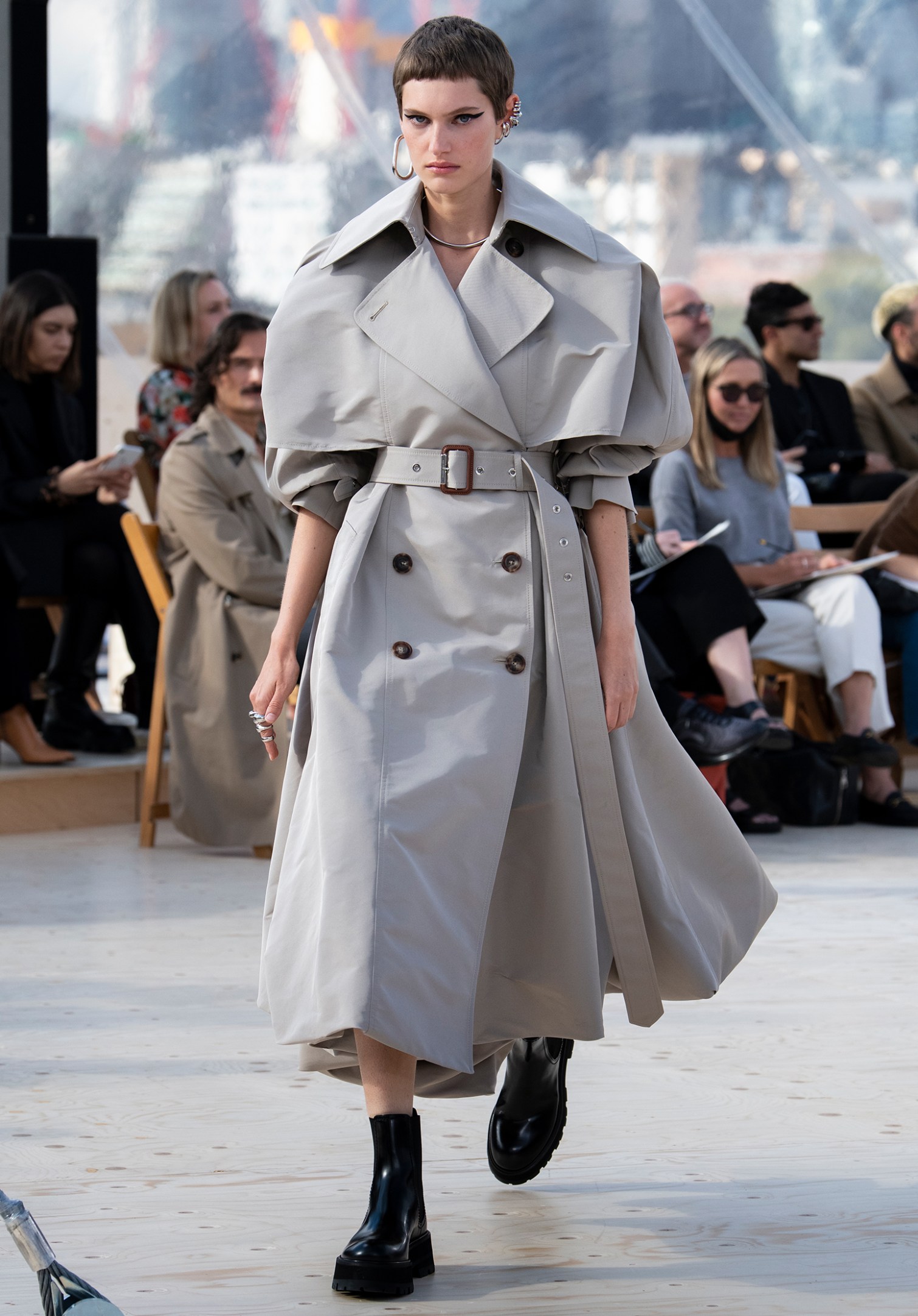 Image courtesy of Alexander McQueen. Trenches 2.0 - Image Courtesy of Alexander McQueen.